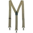 thumbnail image 1 of CTM®  Elastic Solid Color Suspender with Metal Swivel Hook Clip End (Men's), 1 of 2