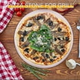 thumbnail image 3 of 12inch Ceramic Pizza Stone Pizza Baking Stone/ , Perfect For Grill And Oven - Thermal Resistant, Du, 3 of 5