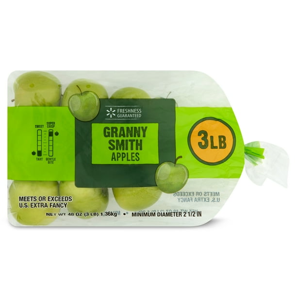 Freshness Guaranteed Granny Smith Apples, 3 lb Bag