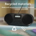 thumbnail image 4 of Sistema micro Hi-Fi Philips TAZ5000 con reproductor de CD y Bluetooth 5.4, 4 of 5