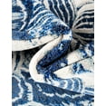 thumbnail image 4 of Unique Loom Blossom Collection Area Rug - Ocho (2' 7" x 12' Runner Navy Blue/Ivory), 4 of 7