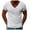 White, variant on Hiiyo Men's T-Shirt Solid Plain Short Sleeve V Neck T Shirt, Sizes S-XXXL