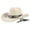 Beige-3, variant on Cowboy Hats for Men Women Classic Western Cowgirl Hat Fedora Hat with Decorative Band