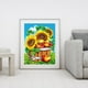 thumbnail image 4 of Wdftyju 5D bricolaje girasol y pájaro diamante pintura taladro redondo completo artesanías de diamantes de imitación Wdftyju 5zd8br1cf0zd7zu4, 4 of 9