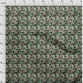 thumbnail image 4 of oneOone Cotton Poplin Twill Brown Fabric Abstract Decorative Floral Fabric For Sewing Printed Craft Fabric By The Yard 56 Inch Wide, 4 of 4