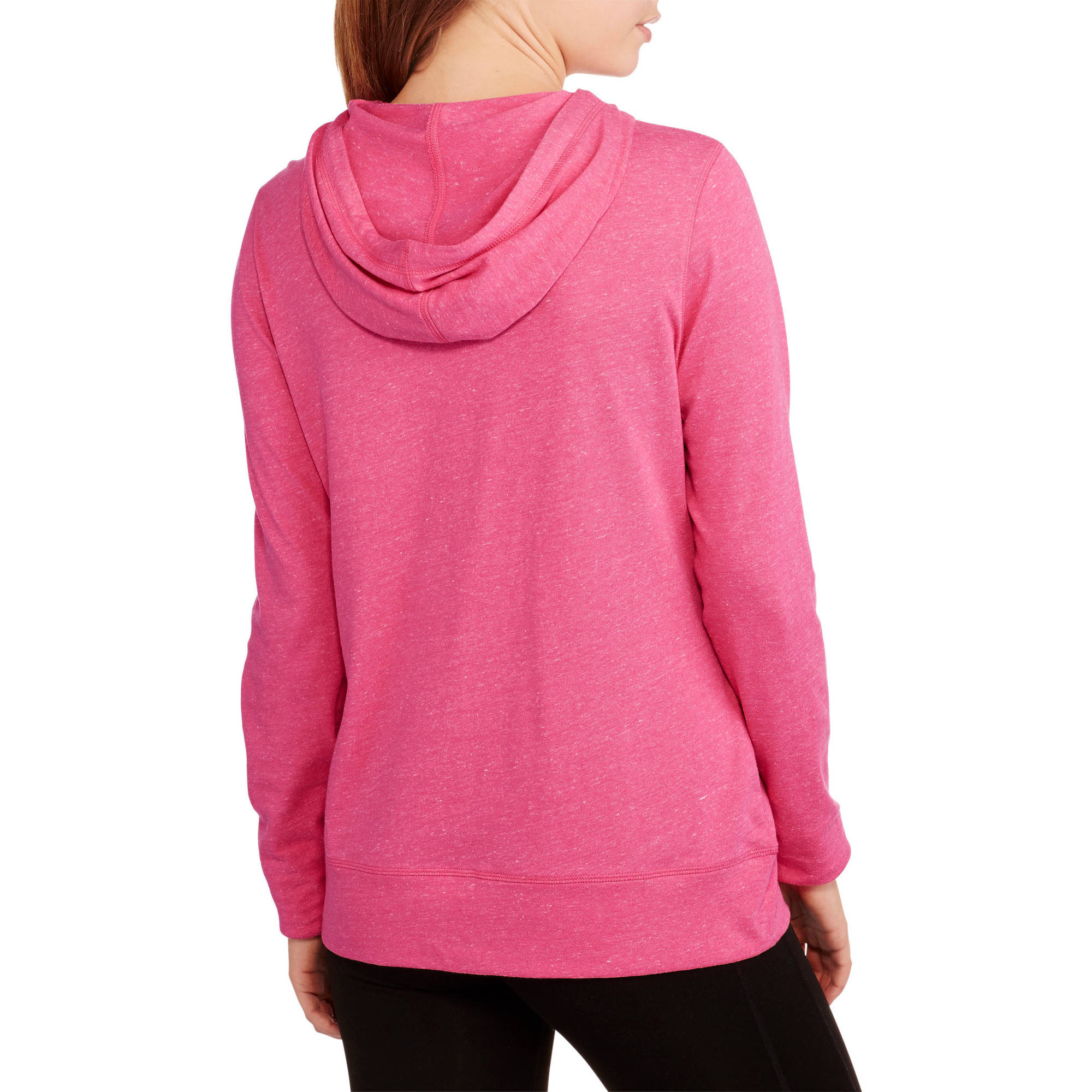 danskin now women's full zip vintage hoodie
