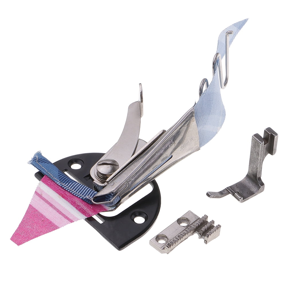 Industrial Sewing Machine Angle Binder 30mm Includes Plate, , Foot