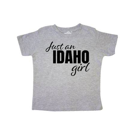 

Inktastic Just an Idaho Girl Born and Raised Gift Toddler Toddler Girl T-Shirt
