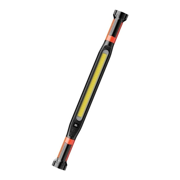 Work Light Bar, 20.5 inch Rechargeable Under Hood Work Light, USB Charging, Magnetic Light for Car Hood, Orange