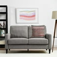 thumbnail image 3 of Ox Bay Nomad 18" x 18" Rainbow Chevron Striped Performance Blend Adult Decorative Throw Pillow Cover, 3 of 6