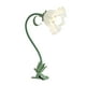 thumbnail image 2 of Lámpara de flores con abrazadera | Luz de lectura LED de 3 modos de color | Lámpara de escritorio flexible con clip de cuello de cisne | Luz nocturna recargable por USB Valley Flower | Verde Vintage, 2 of 9