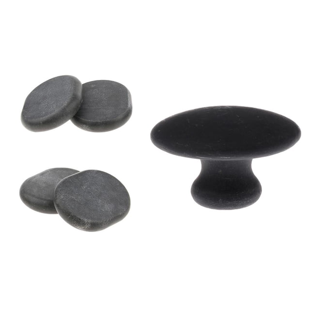 Milaget 5 Pieces Hot Stone Massage Basalt Stones Rock Set
