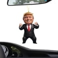 thumbnail image 3 of Donald Trump Adorno Navideño Acrílica para Navidad Regalo, 3 of 9