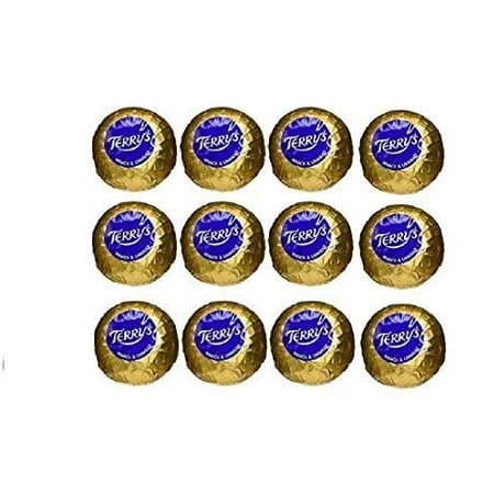 Chocolate Orange Fruit - Terry's Dark Chocolate Orange Balls (Pack of 12)