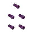 thumbnail image 2 of Yuarrent Paquete de 5 adaptadores de válvula convenientes para llevar Material premium de gran calidad Presta Cap Tube Pump Tool Presta a Violeta 5Conjunto, 2 of 6