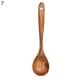 thumbnail image 2 of Espátula de madera de teca antiadherente Welling, cuchara, utensilios de cocina para el hogar, 2 of 8