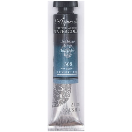 UPC: 3046450116943 | Sennelier French Artists Watercolor 21ml Tube Indigo S1