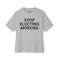 thumbnail image 3 of Stop Electing Morons T-Shirt l Funny Decision 2024 Viral Tee | 4 Colors - Unisex, 3 of 9