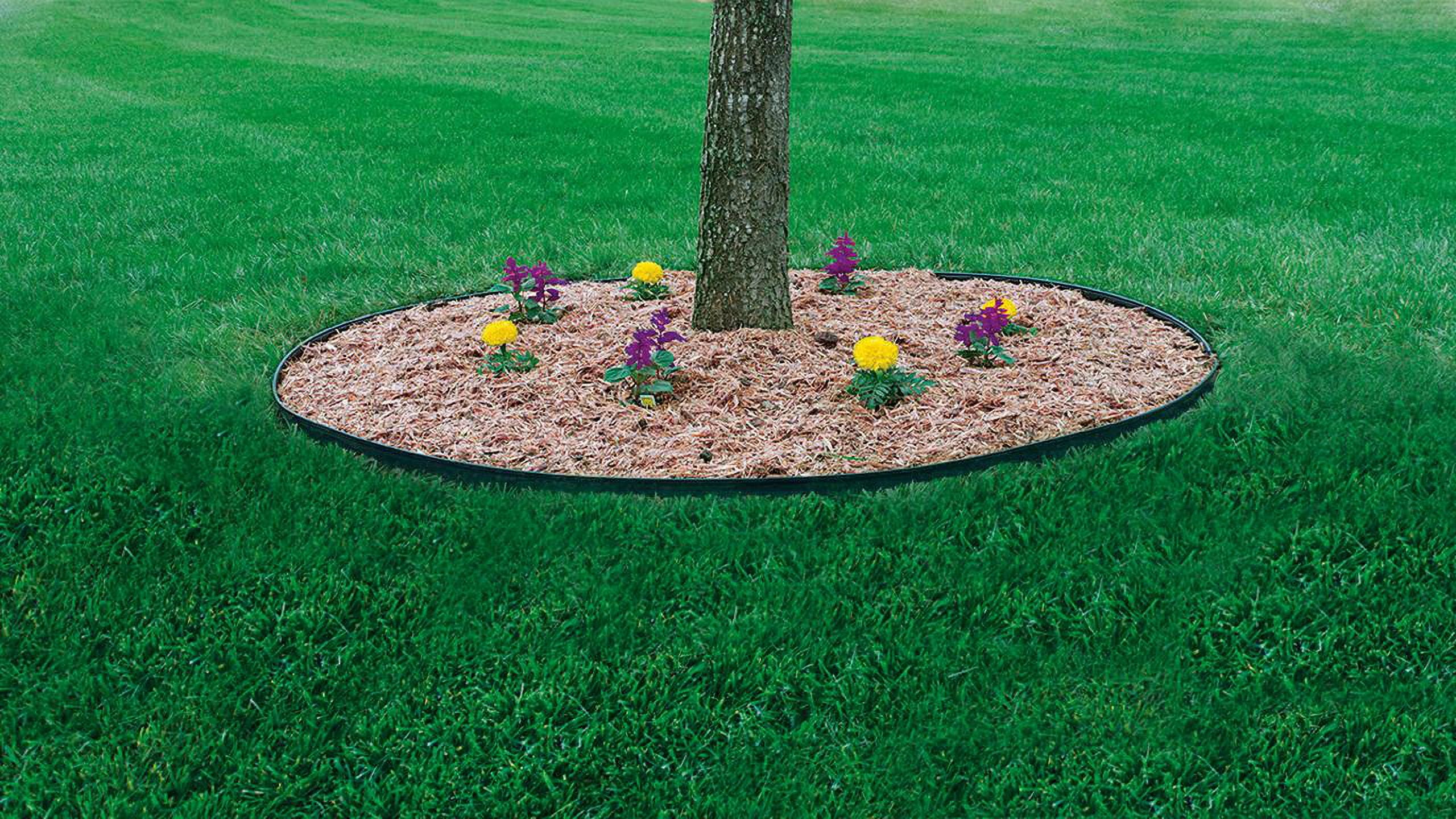(2 pack) Expert Gardener 1.5" x 20' No-Dig Kit, Black