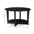 thumbnail image 6 of Baxton Studio Belina Modern and Contemporary Wenge Brown Finished Coffee Table, 6 of 6
