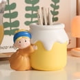 thumbnail image 2 of Portalápices de resina Pearl Girl Decorativo, 2 of 2
