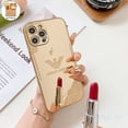 thumbnail image 3 of Funda De Teléfono Dorado De Alta Calidad Para IPhone 11 12 13 Pro Max 14 Plus, 3 of 4