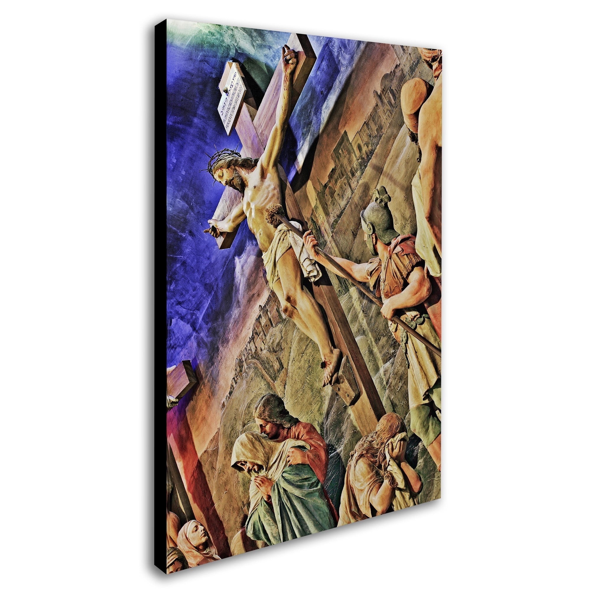Trademark Fine Art "Altar of Calvary" Canvas Art by Gregory O'Hanlon