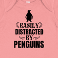 thumbnail image 4 of Inktastic Easily Distracted by Penguins Boys or Girls Baby Bodysuit, 4 of 5