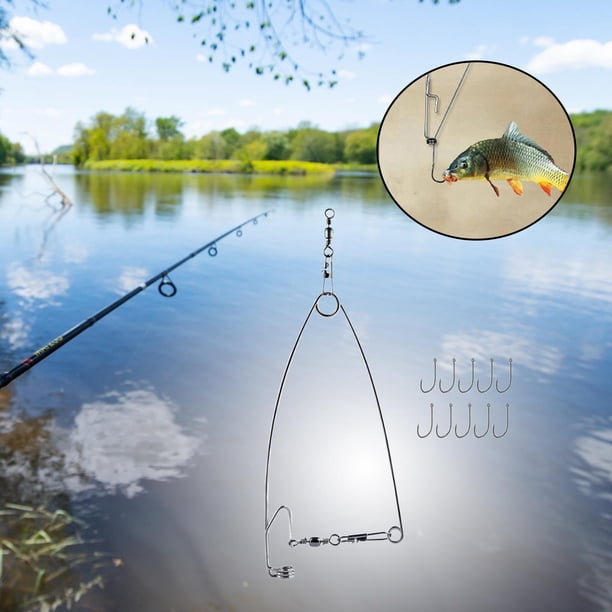 Automatic Fishing Hook Spring Fishhook Fish Hooks Full Speed Durable Fishing  Hooks for Ice Fishing Rivers Lakes Trapping Fishing Accessories - Walmart.ca