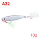 thumbnail image 1 of Metal Jig Fishing Lure Bass Fishing Jigs Weights 7-30g Holographic Trolling Saltwater Lures Artificial Fish Tackle Pike He Qiyong unisex, 1 of 2