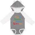 thumbnail image 3 of Inktastic Meme and Pepaw Love Me Boys or Girls Long Sleeve Baby Bodysuit, 3 of 5