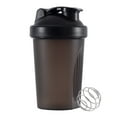thumbnail image 1 of Matsuzay Botella hermética de la coctelera de la bebida de los PP para los batidos de proteínas On Go tapa hermética tamaño portátil Cocina y Comedor Negro, 1 of 6