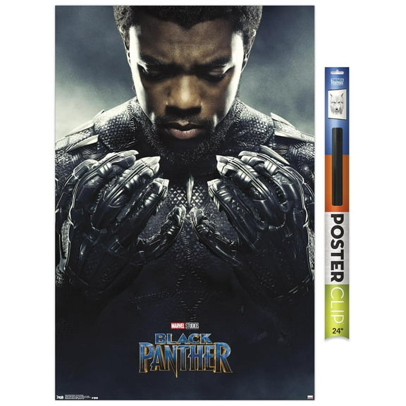 Marvel Cinematic Universe Black Panther - One Sheet Wall Poster, 22.375" x 34"