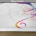 thumbnail image 6 of Ambesonne Hummingbirds Place Mats Set of 4, Feather Hummingbird, Standard Size, Magenta Blue Yellow, 6 of 6
