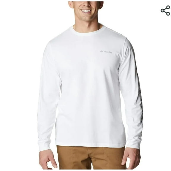 Columbia Men's Rockaway River Graphic Long Sleeve Tee