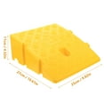 thumbnail image 2 of KAKOWELY Practical Plastic Slope Ramp Threshold Ramp Mat Outdoor Use Slope Ramp,10.63"X9.84"X4.33", 2 of 5