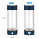thumbnail image 5 of Botella generadora de agua rica en hidrógeno portátil de 420 ml, botella de agua de hidrógeno recargable, vaso de vidrio yeacher estándar, 5 of 6