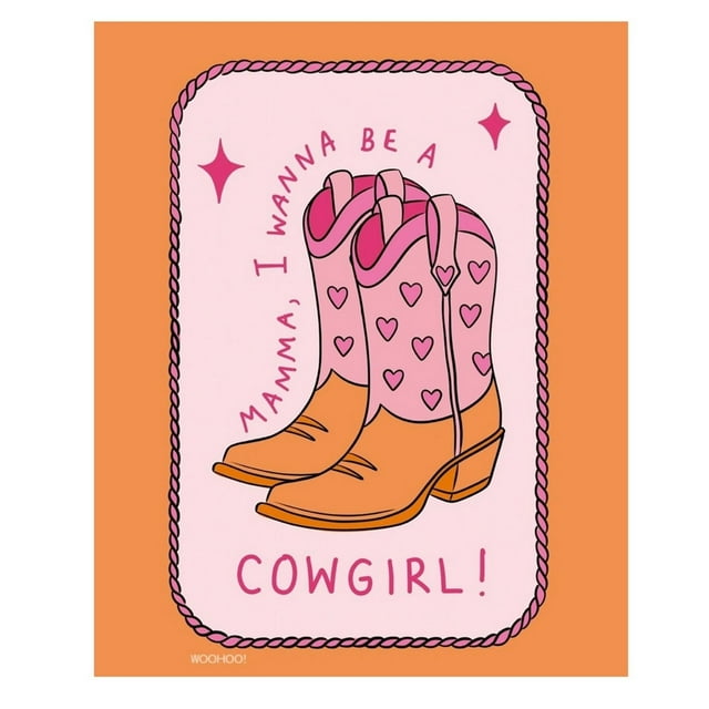 Mandi Welton Imprimé Cowgirl