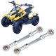 thumbnail image 3 of 2pcs 150mm - 170mm 8mm Steering Tie Rod End Kit for 49cc Electric Mini Go Kart, 3 of 4