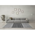 thumbnail image 3 of Ahgly Company Indoor Square Oriental Gray Modern Area Rugs, 3' Square, 3 of 4