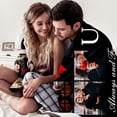 thumbnail image 4 of Custom Blanket with Picture, Customized Throw Blanket Gifts for Birthday Valentines Day Wedding, Personalized Photo Blanket Couple Gifts for Women Men Wife Husband Friend Blankets, 4 of 5