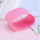 thumbnail image 5 of Funda protectora de silicona resistente al calor para vasos y botellas (rosa), 5 of 5