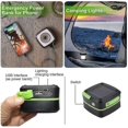 thumbnail image 3 of Linterna de camping, luces LED solares y recargables por USB, luces portátiles plegables para tienda de campaña, camping y senderismo., 3 of 5