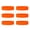 Neon Orange, variant on TOPTIE 6 Packs Sports Headband Sweatband, Terry Cloth Head Band Sweat-Absorbing Neon Orange for Basketball Baseball