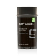 Every Man Jack Deodorant, Fragrance Free, 3 Oz
