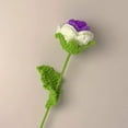 thumbnail image 2 of Mefallenssiah Roses Tricotées à la Main Bouquet de Roses en Fil Tricoté Décoration Florale Cadeau, 2 of 2