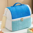 thumbnail image 3 of CNKOO Bento Pouch Large Capacity Food Storage Bag for Adult Office Work (Purple), 3 of 5