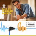 thumbnail image 2 of Auriculares con tapón para los oídos MIPEACE Work, reducción de ruido de 29 dB, 2 of 7