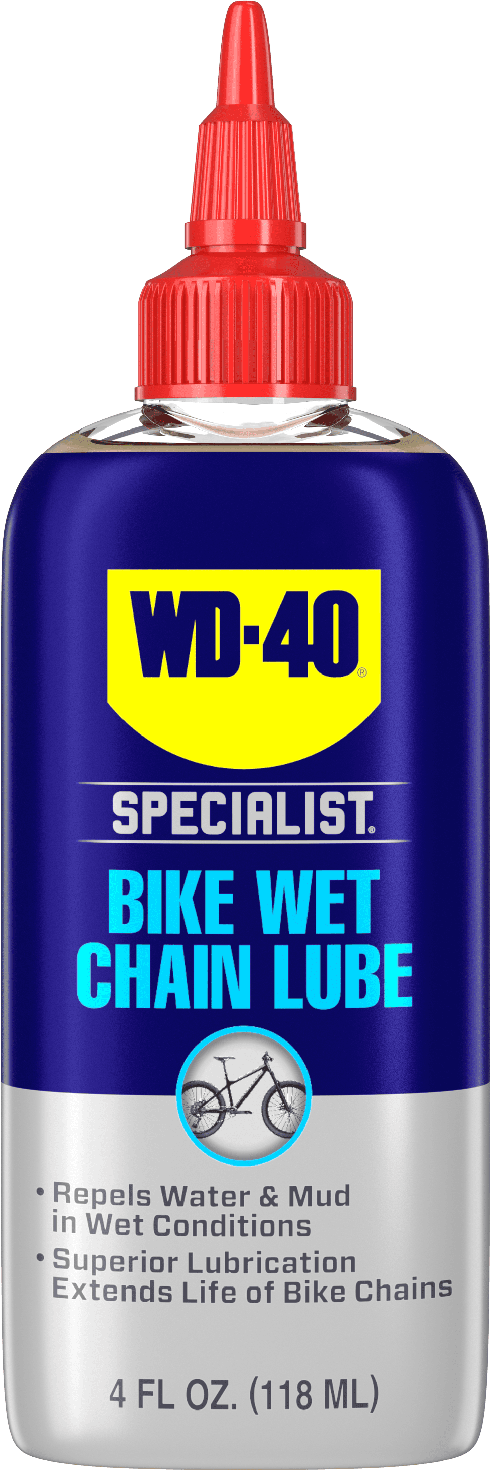 WD-40 Specialist Bike Wet Chain Lube, 4 oz