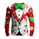 thumbnail image 1 of Playeras Para Gimnasio Para Hombre, Camiseta De Manga Larga Para Otoño E Invierno, Cuello Redondo, Estampado Completo, Ambiente Festivo, Celebración, 1 of 3